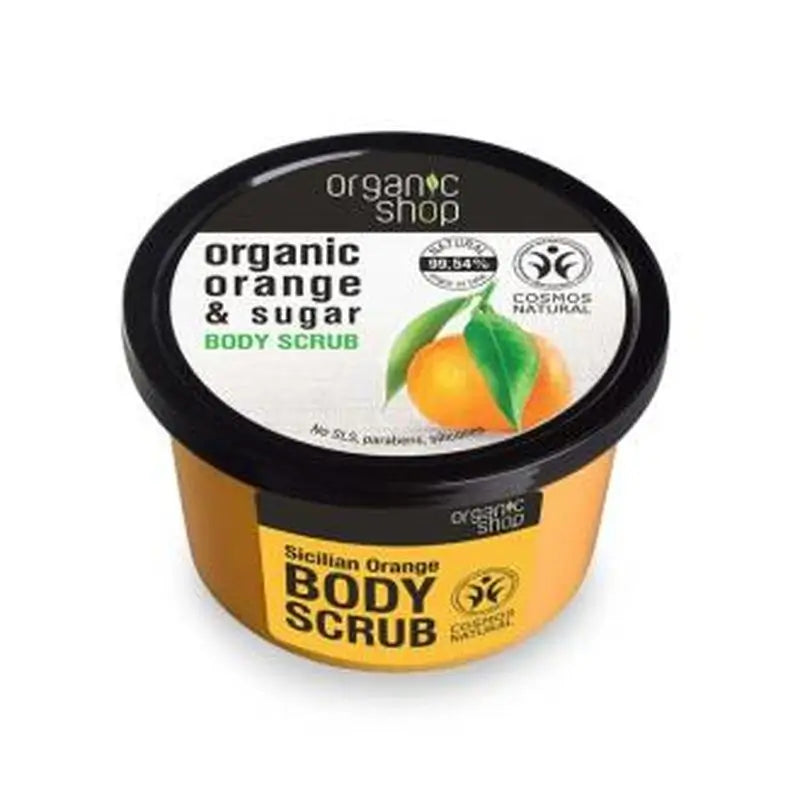 Organic Shop Sicilian Orange Body Scrub 250ml.