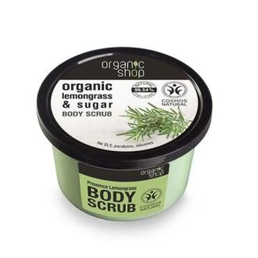 Organic Shop Exfoliating Body Scrub Provence Lemongrass 250Ml.