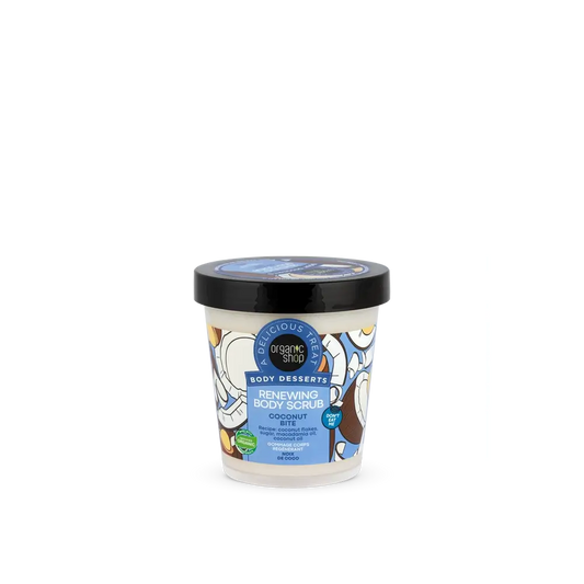 Organic Shop Gommage corporel rénovateur à la noix de coco, 450 ml