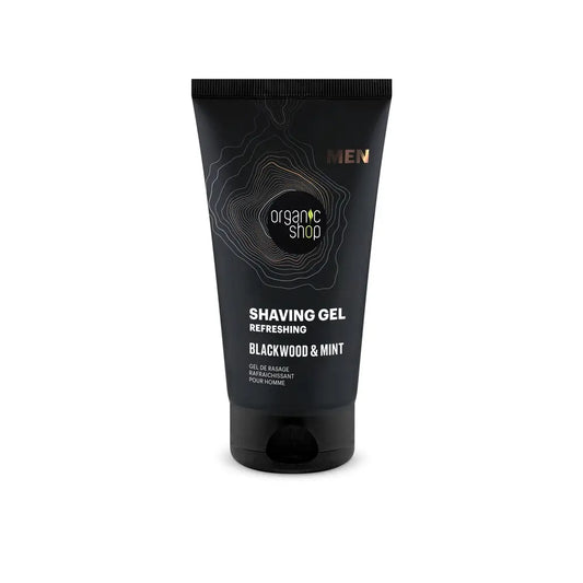 Organic Shop Organic Shop Gel de rasage rafraîchissant à l'écorce de chêne et à la menthe, 150 ml