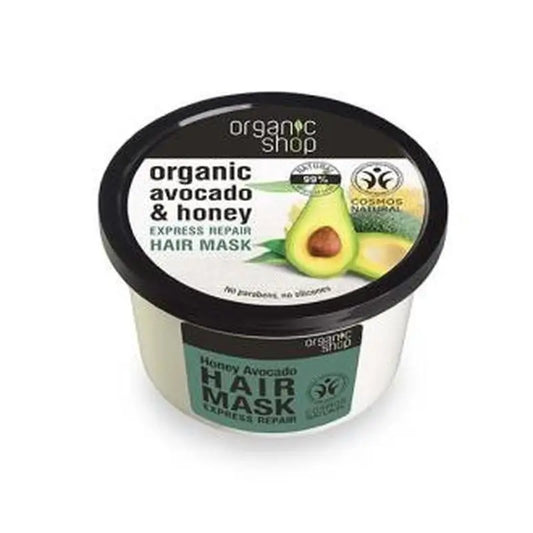 Organic Shop Avocado Express Repair Hair Mask 250Ml