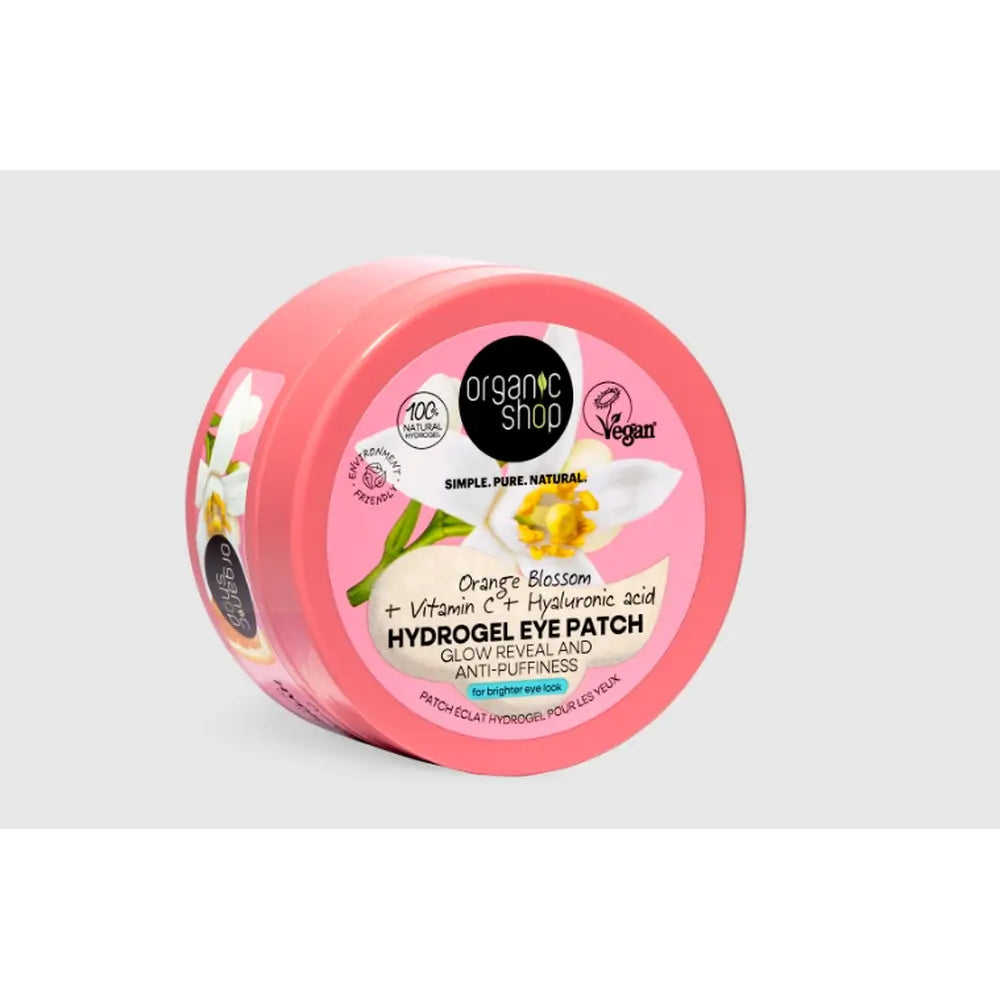 Organic Shop Hydrogel Eye Contour Brightening and Anti-swelling Eye Patches, 60 units