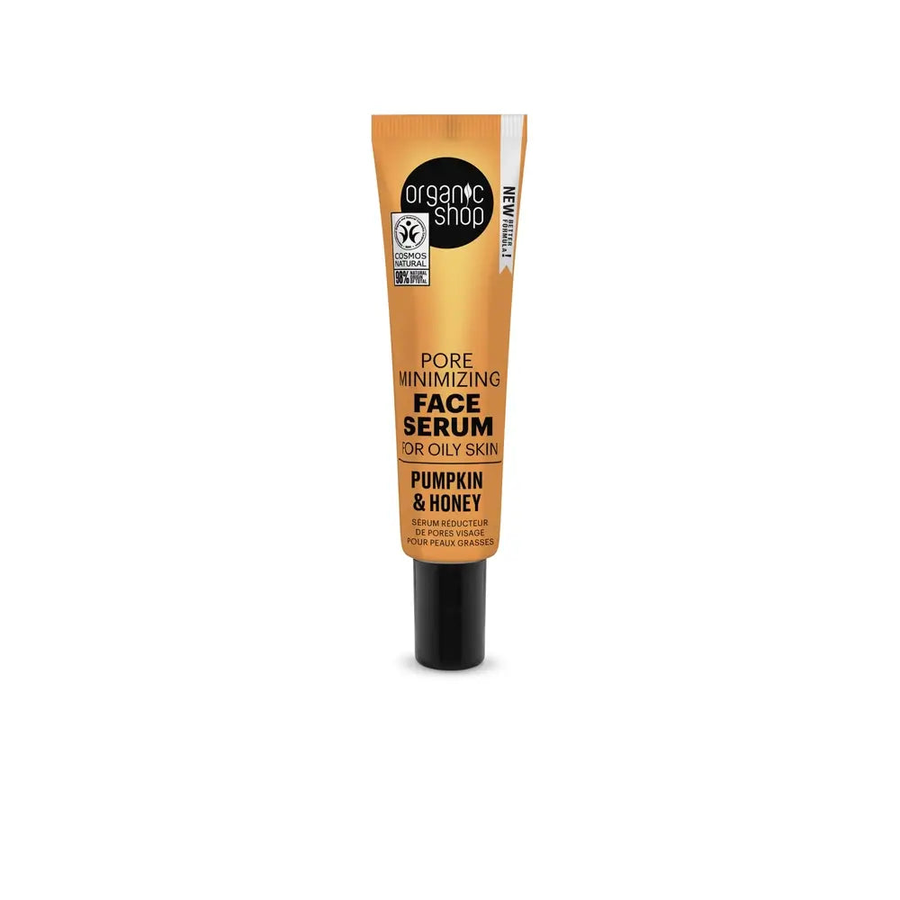Organic Shop Organic Shop Sérum Visage Minimisant les Pores Pour Peau Grasse Citrouille & Miel, 30 Ml