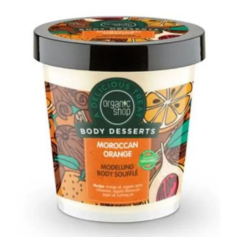 Organic Shop Moroccan Orange Remodelling Souffle 450Ml.