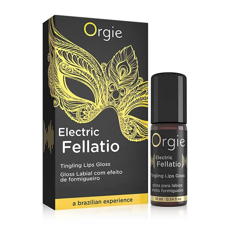 Orgie Electric Fellatio Vibrating Lip Gel 10 Ml