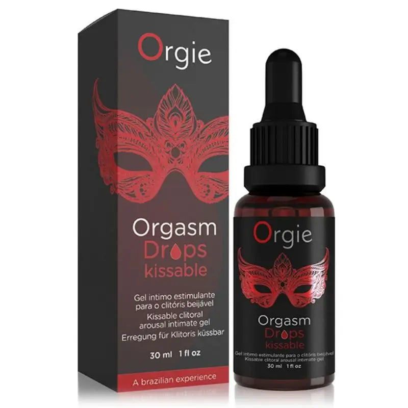 Orgie Kissable Strawberry Clitoris Stimulant Drops