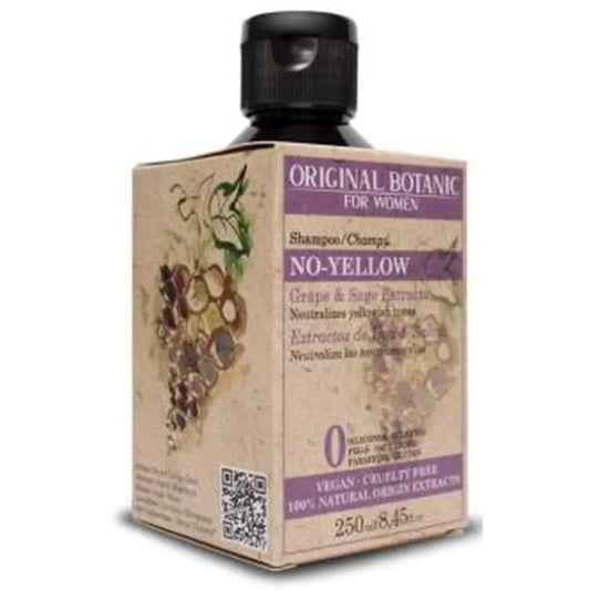 Original Botanic No Yellow Women Shampoo 250Ml.