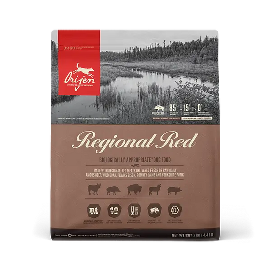 Orijen Canine Adult Regional Red 2Kg dog food