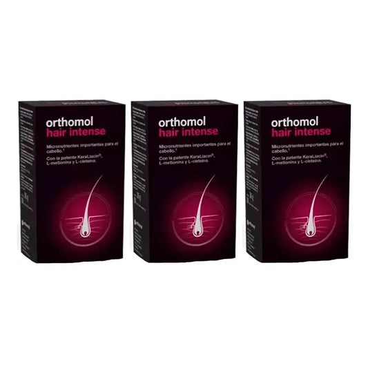 Orthomol Hair Intense, Pack 3 x 60Caps.