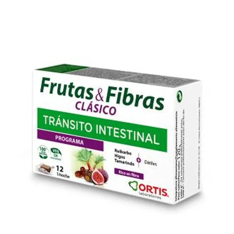 Ortis Fruit & Fibre Classic 12Cubes