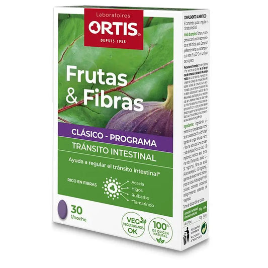 Ortis Fruit & Fibre Classic, 2 X 15 Tablets