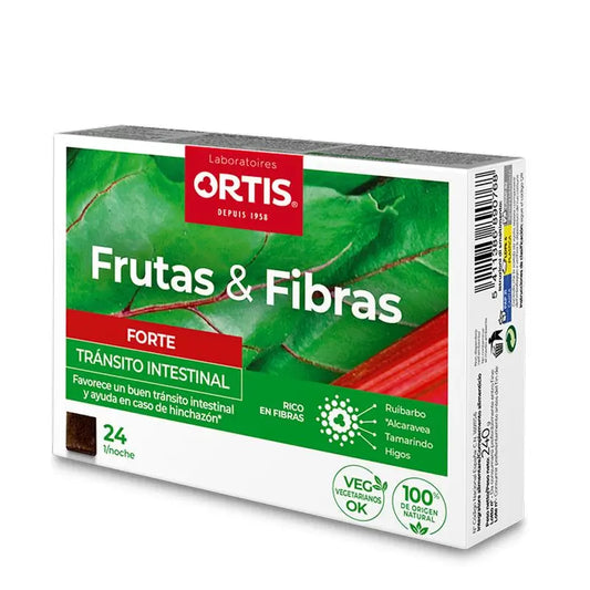 Ortis Fruit & Fibre Forte, 24 Cubes
