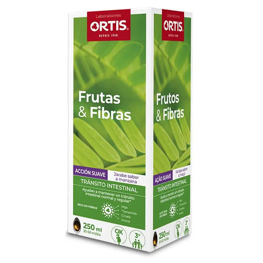 Ortis Fruit & Fibre Kids Syrup, 250 Ml