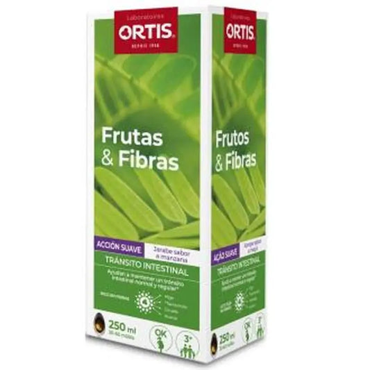 Ortis Fruit and Fibre Mild Action Syrup 250ml.