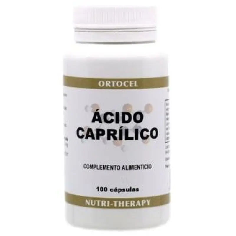 Ortocel Nutri-Therapy Caprylic Acid 600Mg. 100 Capsules