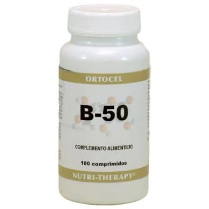 Ortocel Nutri-Therapy Complex B-50 100 Tablets