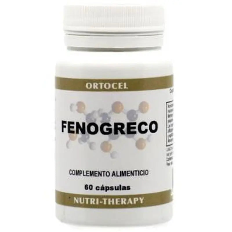 Ortocel Nutri-Therapy Fenugreek 500Mg. 60 Capsules