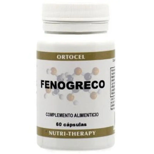Ortocel Nutri-Therapy Fenugreek 500Mg. 60 Capsules