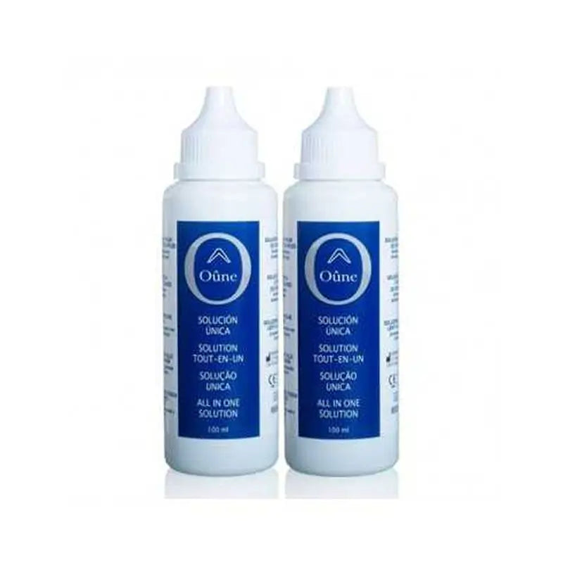 Oune Single Solution Lens Liquid, 2x100 ml
