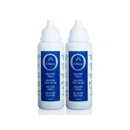 Oune Single Solution Lens Liquid, 2x100 ml