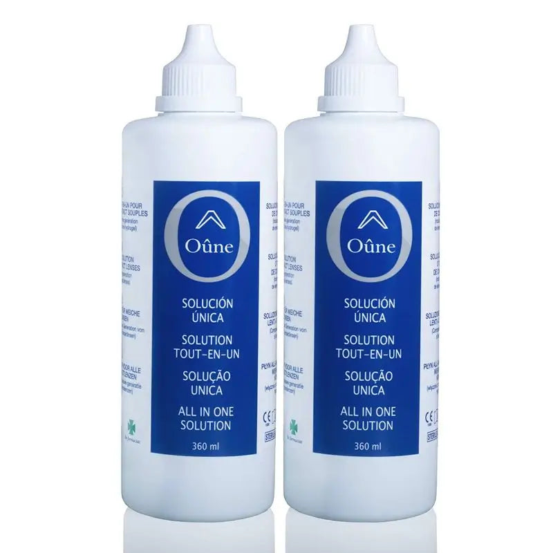 Oune Single Solution Lens Liquid, 2x360 ml