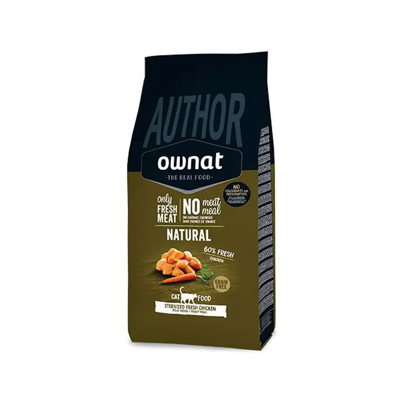 Ownat Author Cat Neutered Fresh Chicken 3Kg