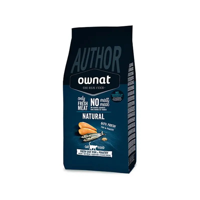Ownat Author Cat Fresh Blue Fish and Poultry 3Kg