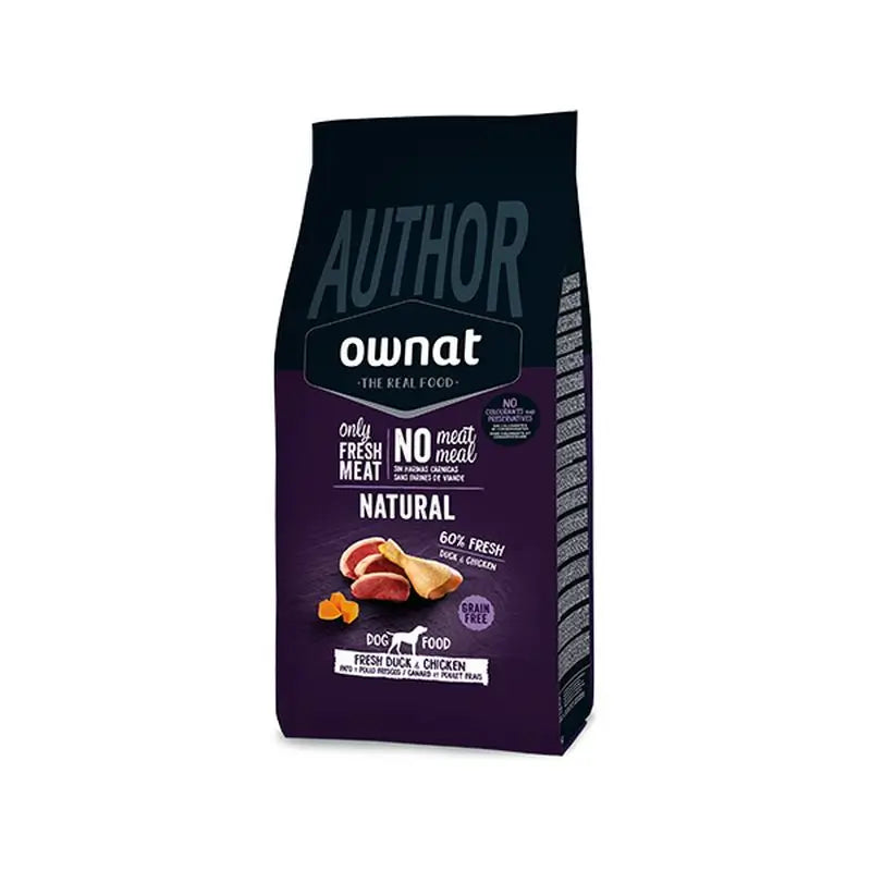 Ownat Author Dog Duck and Chicken Fresh 3Kg