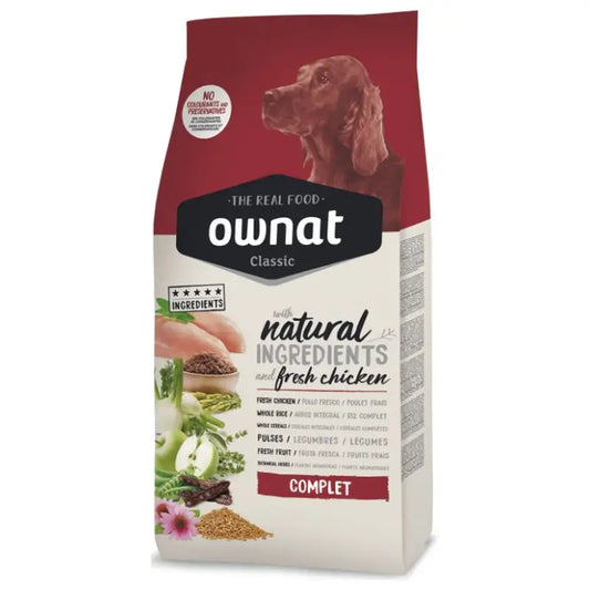 Ownat Classic Canine Adult Complet 4kg, dog food for dogs