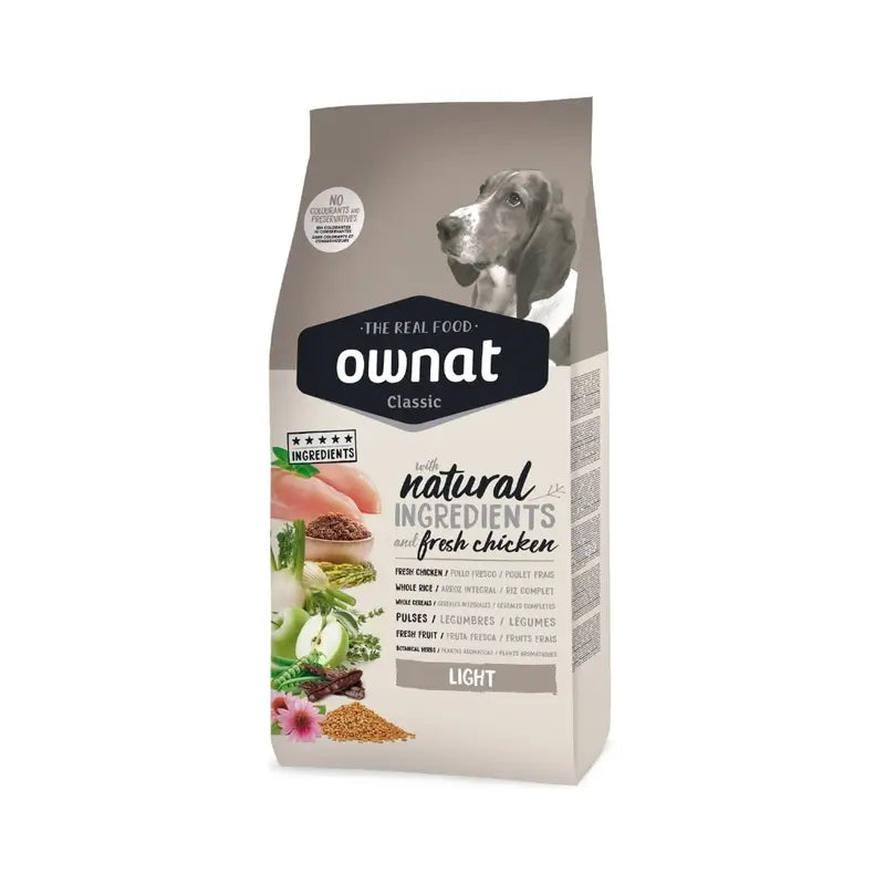 Ownat Classic Canine Adult Light 12Kg