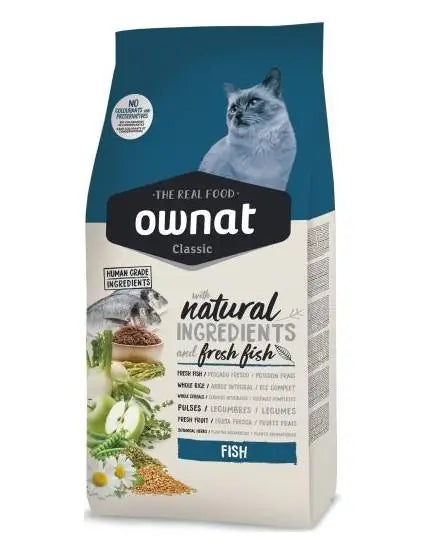 Ownat Classic Feline Adult Fish 4Kg, Cat Food