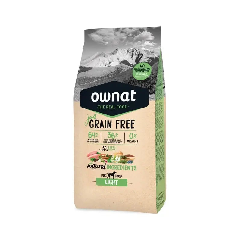 Ownat Just Grain Free Canine Light 14Kg