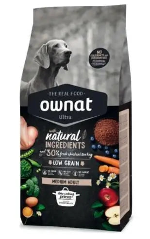 Ownat Ultra Canine Adult Medium 3kg, nourriture pour chiens