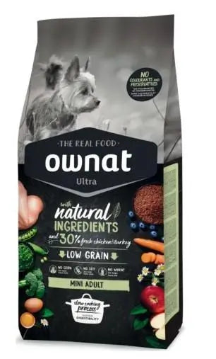 Ownat Ultra Canine Adult Mini 3kg, dog food for dogs