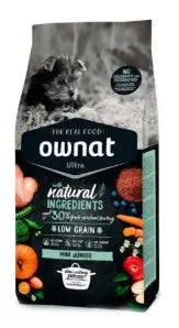 Ownat Ultra Canine Junior Mini 3kg, dog food for dogs