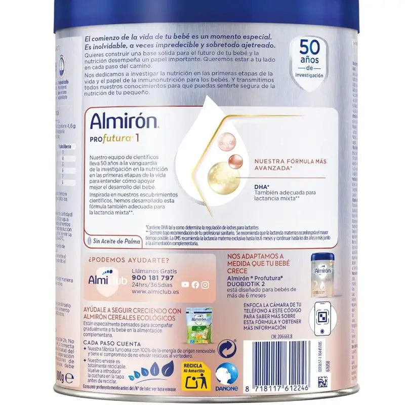 Almiron Profutura 1, 12 X 800 g