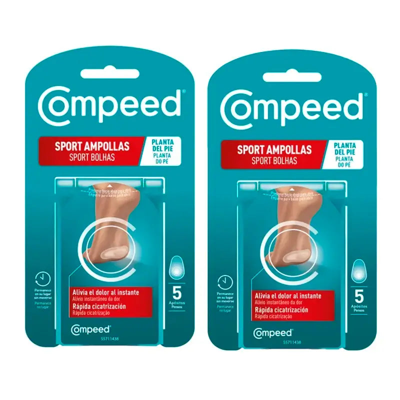Compeed Pack Blisters Foot Plant, 2x5 Units