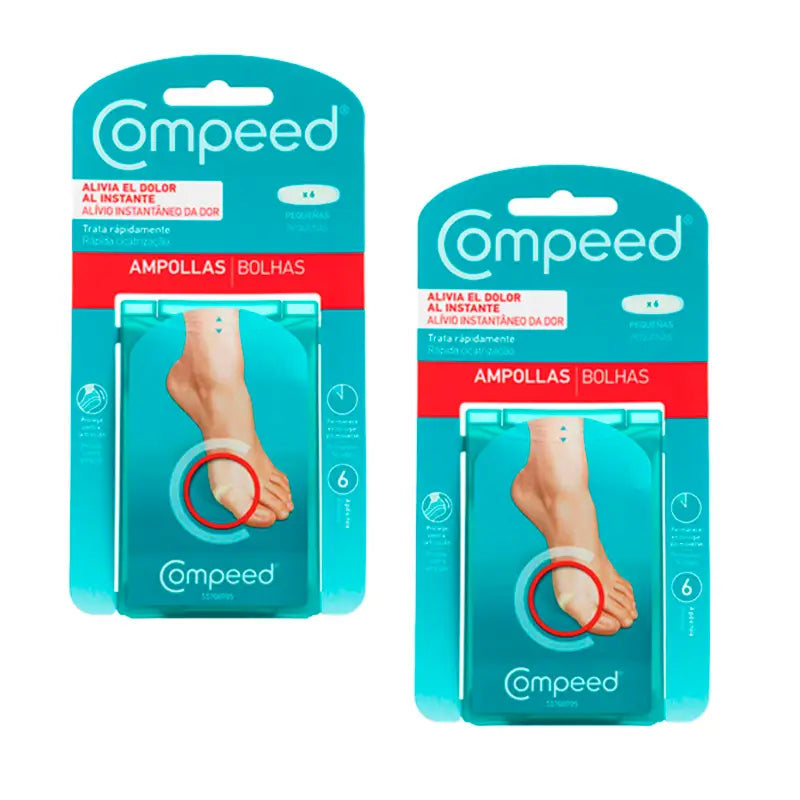 Compeed Small Blister Dressing Pack, 2x6 Units