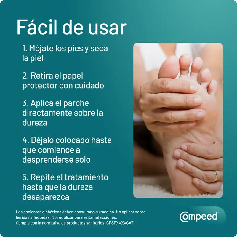Pansement Compeed Pack de dureté moyenne, 2x6 unités