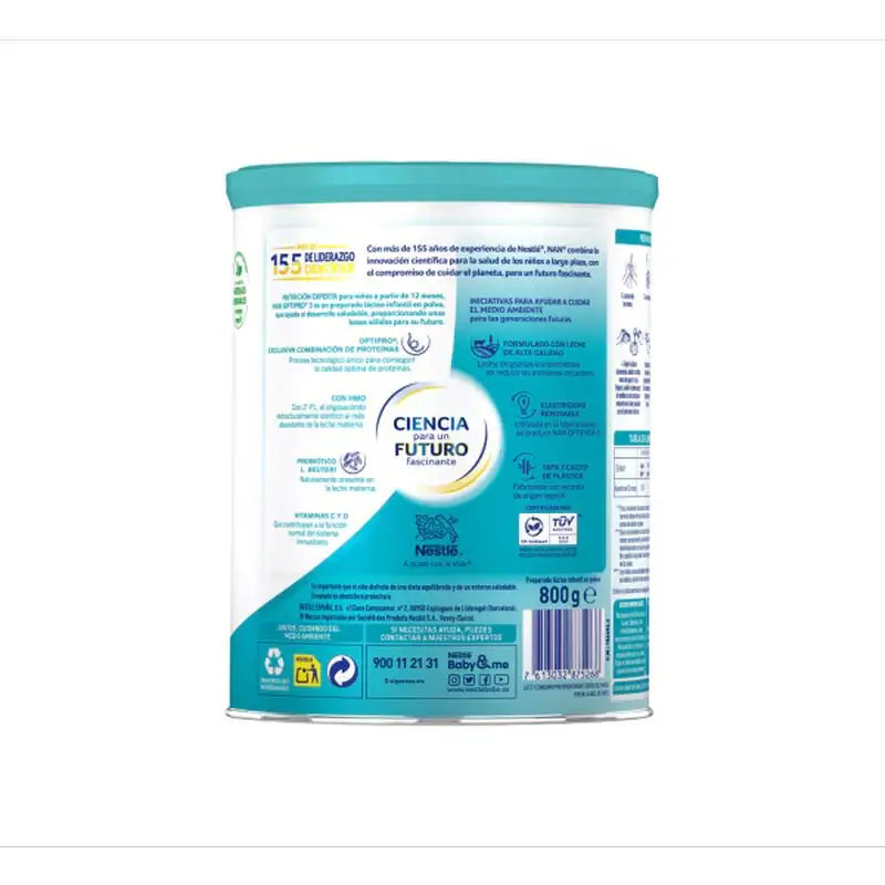 Nestlé Nan Optipro 3 Lait de croissance, 2X800 g