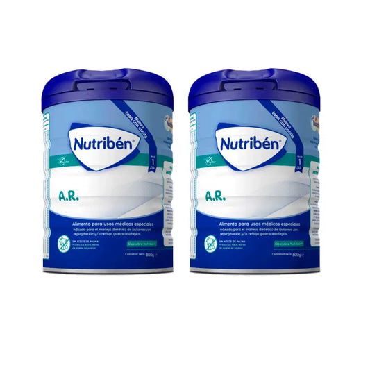 Pack 2 X Nutriben Milk Ar 800 gr