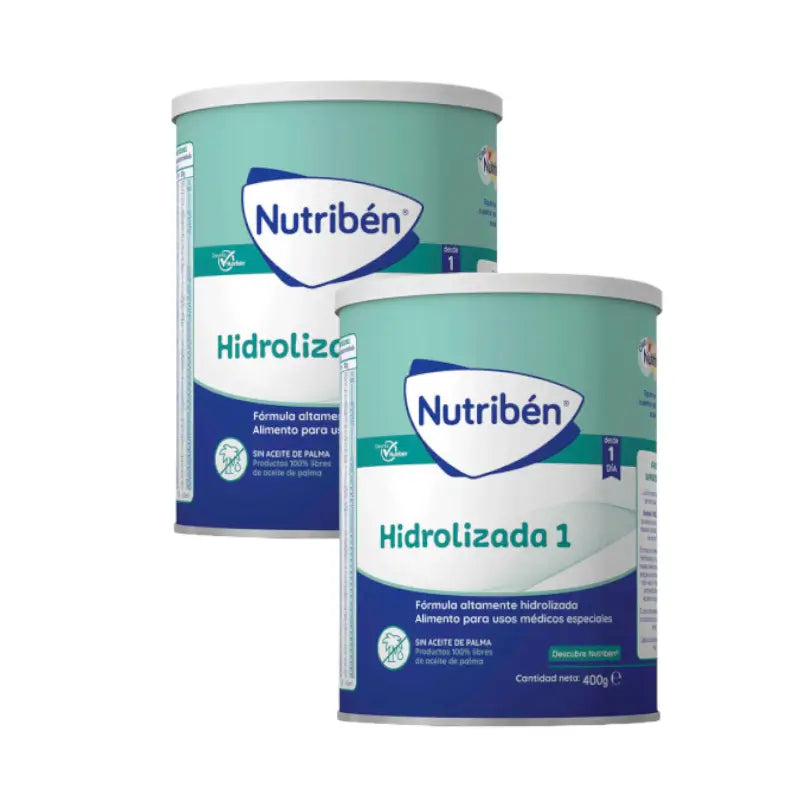 Nutribén Hydrolysed 1 Milk Starter, 2 X 400 g