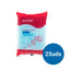 Acofar Pack Disposable Soapy Sponge, 24 sponges x 25 bags