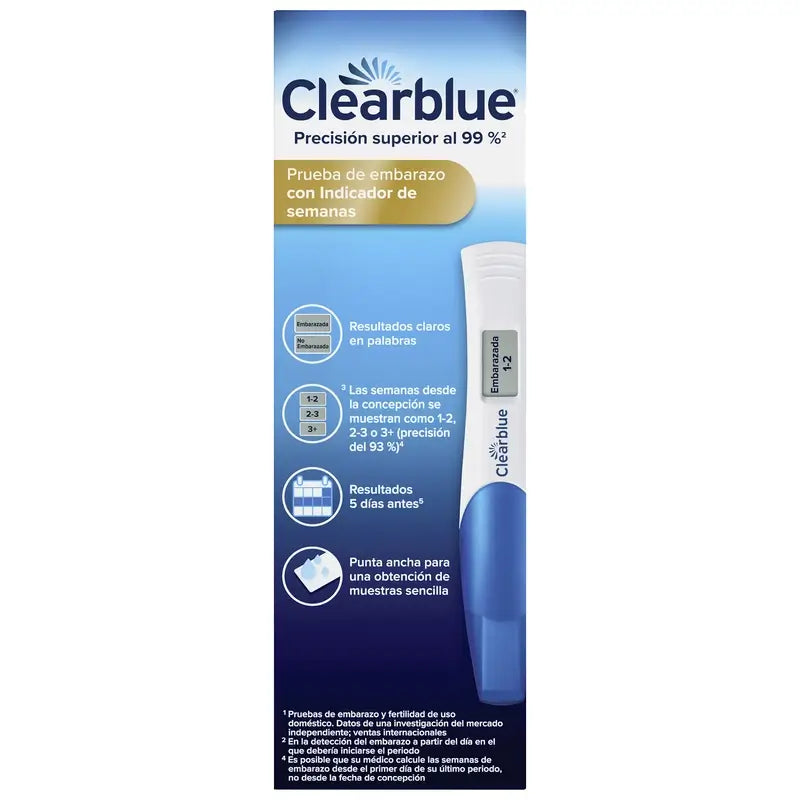 Clearblue Digital Pregnancy Test Pack 3 tests de grossesse + 3 tests d'ovulation 30 bâtonnets