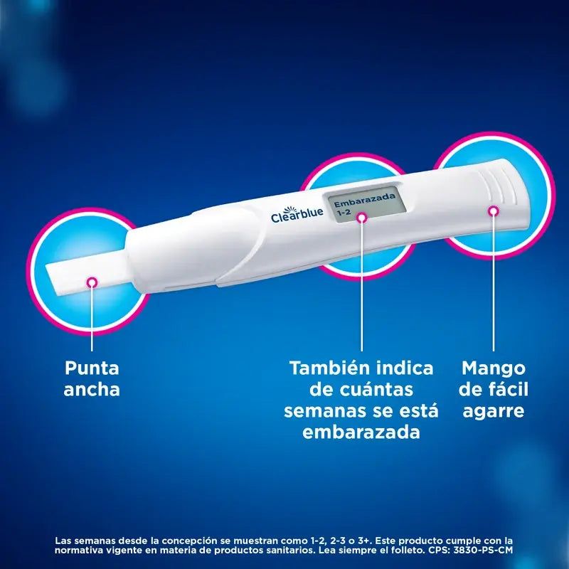 Clearblue Digital Pregnancy Test Pack 3 tests de grossesse + 3 tests d'ovulation 30 bâtonnets