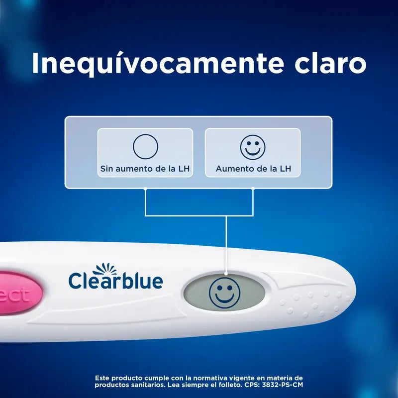 Clearblue Pack Test de grossesse précoce analogique 3 tests + Clearblue Test d'ovulation 30 bâtonnets de test