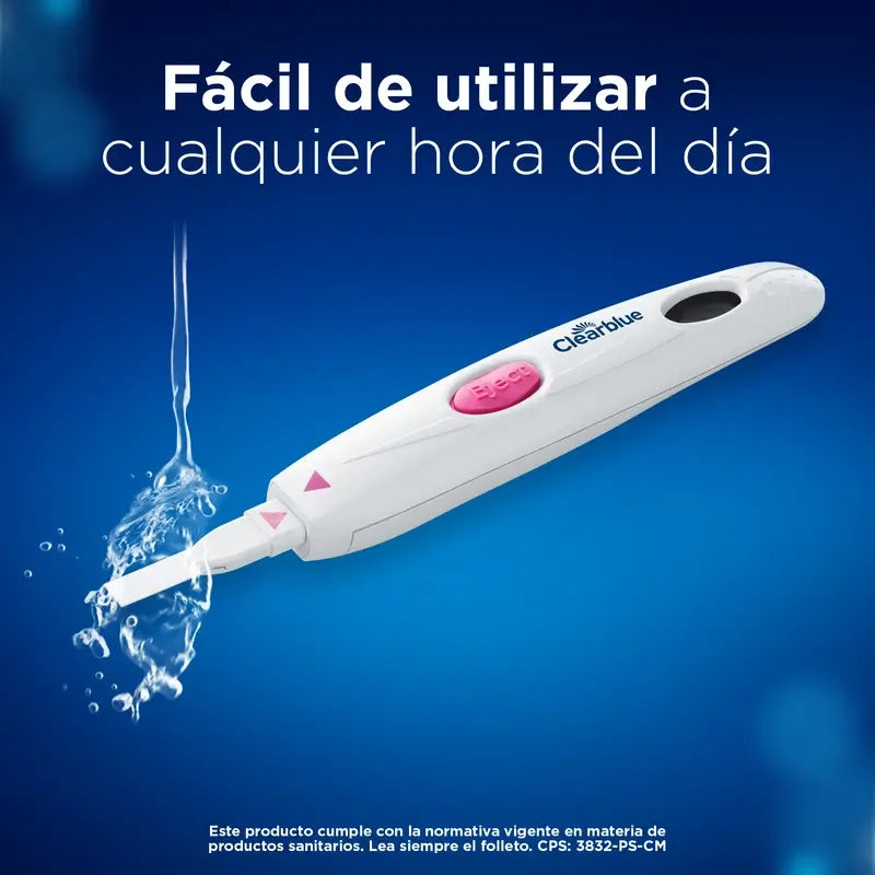 Clearblue Pack Test de grossesse précoce analogique 3 tests + Clearblue Test d'ovulation 30 bâtonnets de test