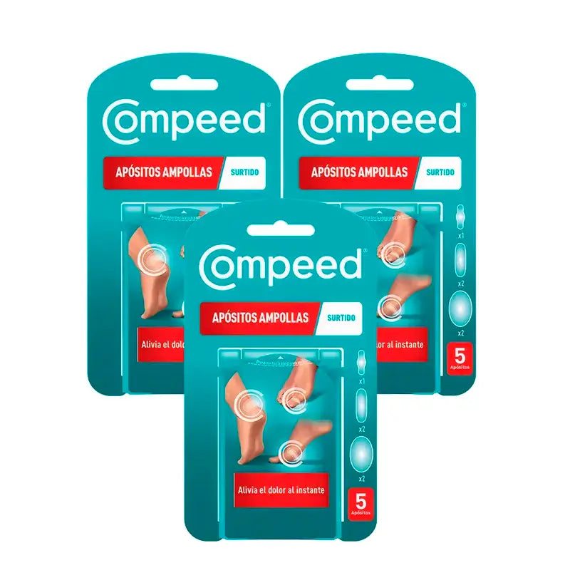Compeed Pack Pack Mixed Blisters, 3x5 Units