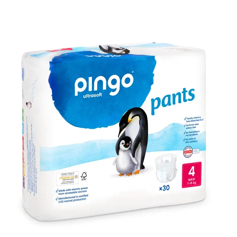 Pingo Culotte de protection Taille 4, Pack 3 X 30 pcs.