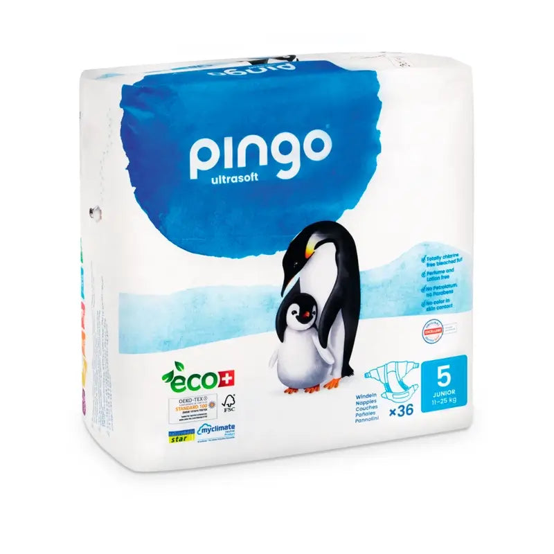 Pingo Nappy Culotte de protection taille 5, paquet de 3 x 28 unités